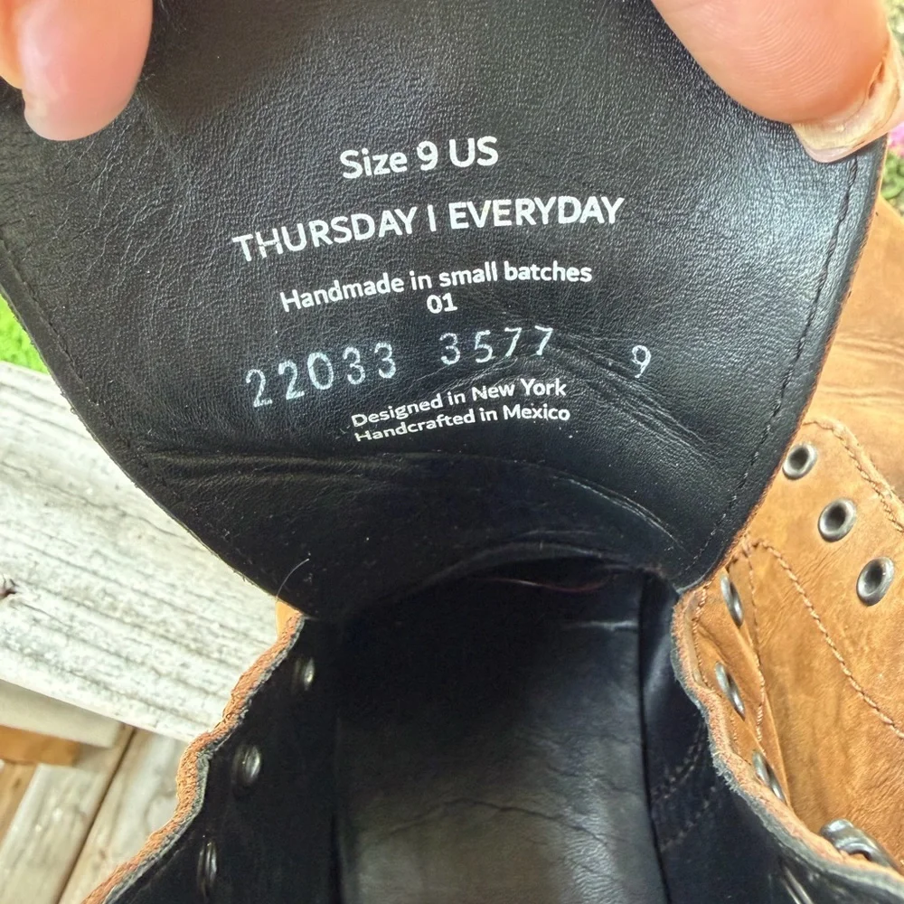 Thursday Boot Company pre owned